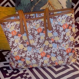 Tory Burch Ella Printed Medium Tote Bag